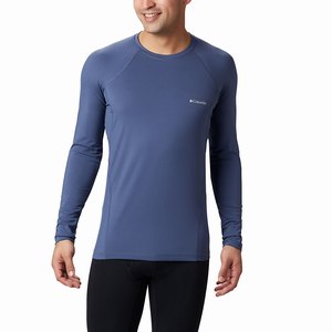 Columbia Midweight Stretch Baselayer Långärmad Tröja Herr MörkBlå (TWDRP1048)